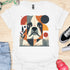 Life is better with a bulldog - V2 - Artistic T-Shirt
